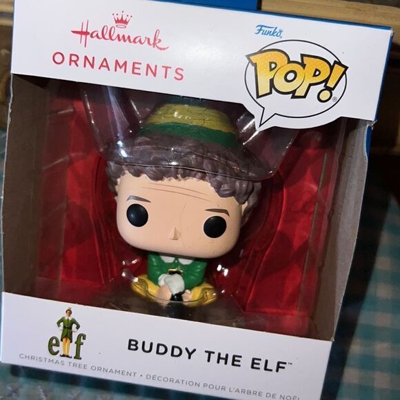 New Hallmark Funko Pop! 2021 Christmas Ornament BUDDY THE ELF - Picture 4 of 4